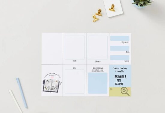 Dabas pētnieka žurnāls bērniem 